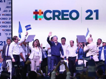 Bernal sale de CREO tras posible candidatura de Lasso para la Presidencia en 2025
