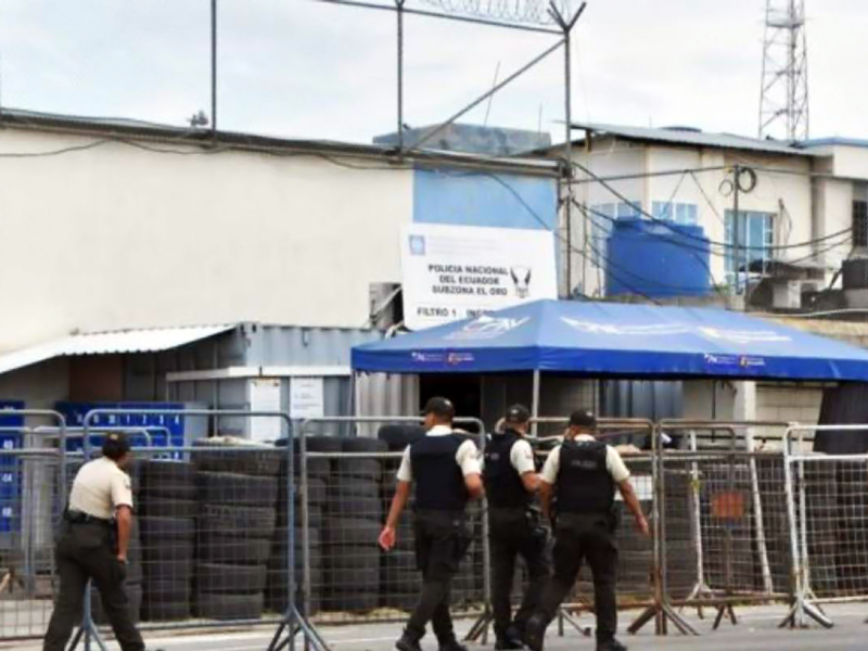 Un agente penitenciario murió en la cárcel de Machala, en El Oro 