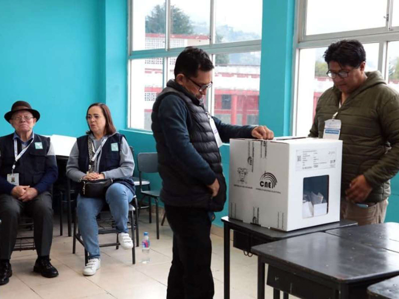 Consulta Popular: cronograma electoral prevé la publicación de resultados en 42 días