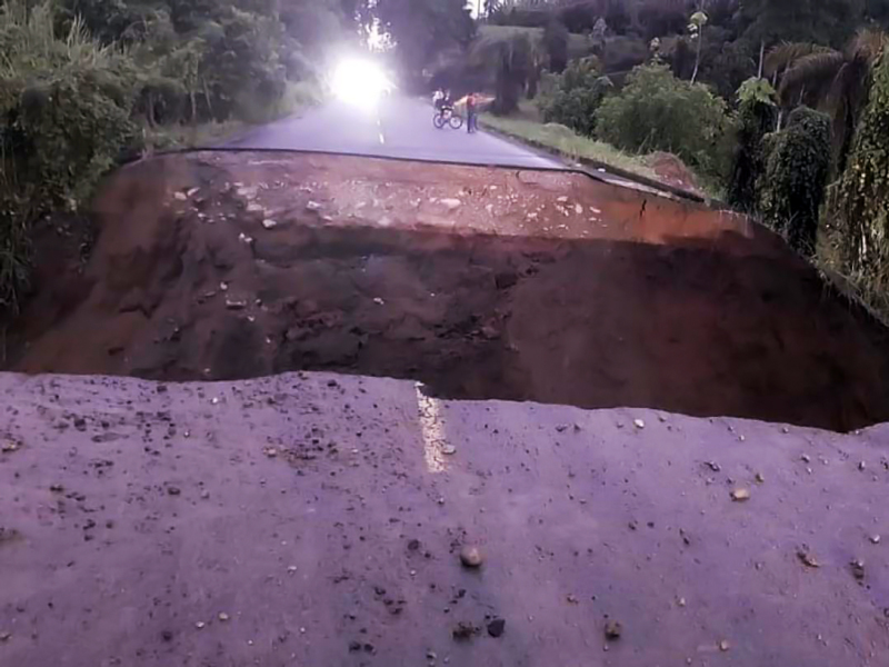 Santo Domingo: Cerrada la vía La Concordia – Puerto Nuevo