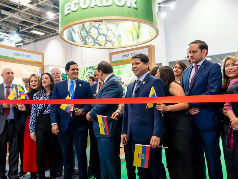 Ecuador consolida exportaciones y fortalece cooperación con Alemania para desarrollo del agro