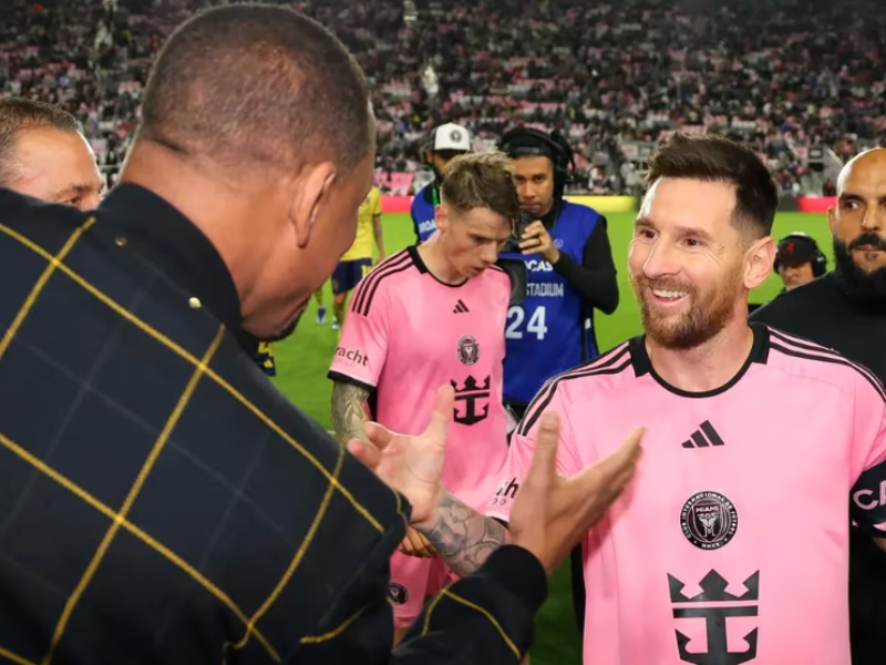 ‘Esto fue una locura’: la eufórica reacción de Will Smith tras saludar a Lionel Messi