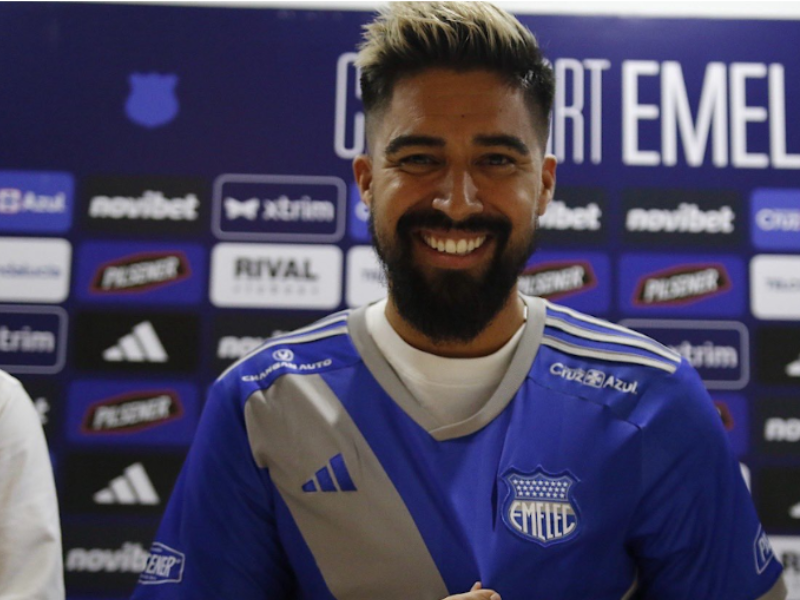 OFICIAL: Christian Noboa presenta un esguince en su rodilla derecha