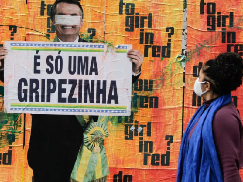 Policía de Brasil presenta cargos contra Bolsonaro por fraude en certificado de vacunación anticovid
