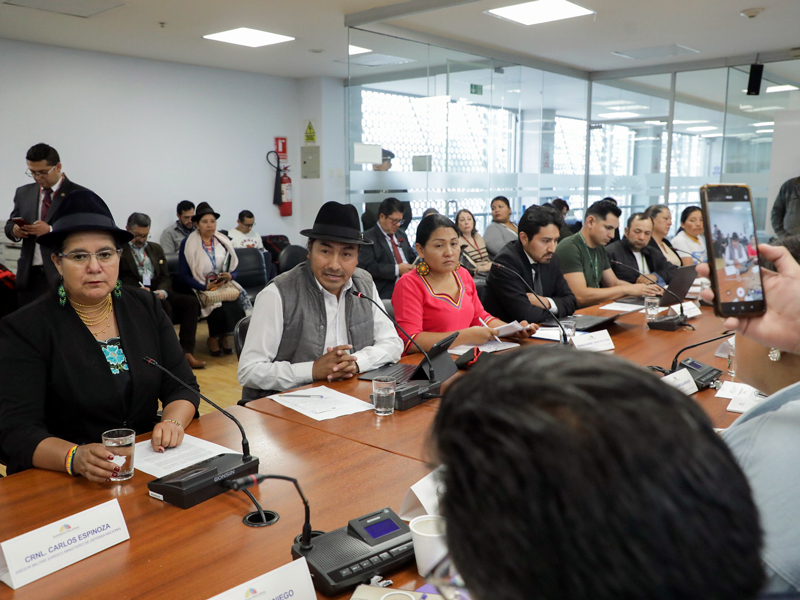 Líderes de Palo Quemado y Las Pampas exigen respuestas ante represión por protestas antimineras