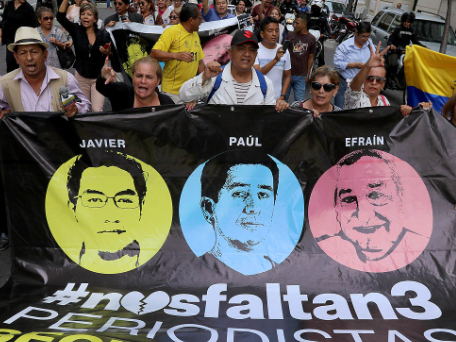 Seis años del asesinato del equipo periodístico de diario El Comercio