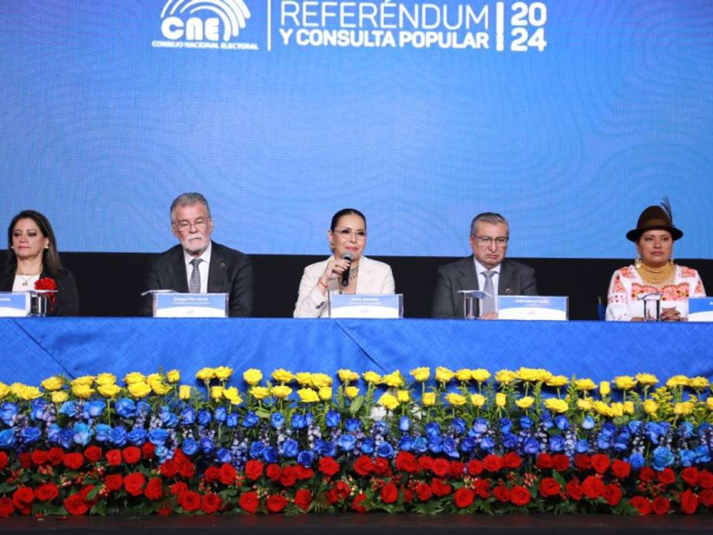 CNE proclama los resultados definitivos del Referéndum y Consulta Popular 2024
