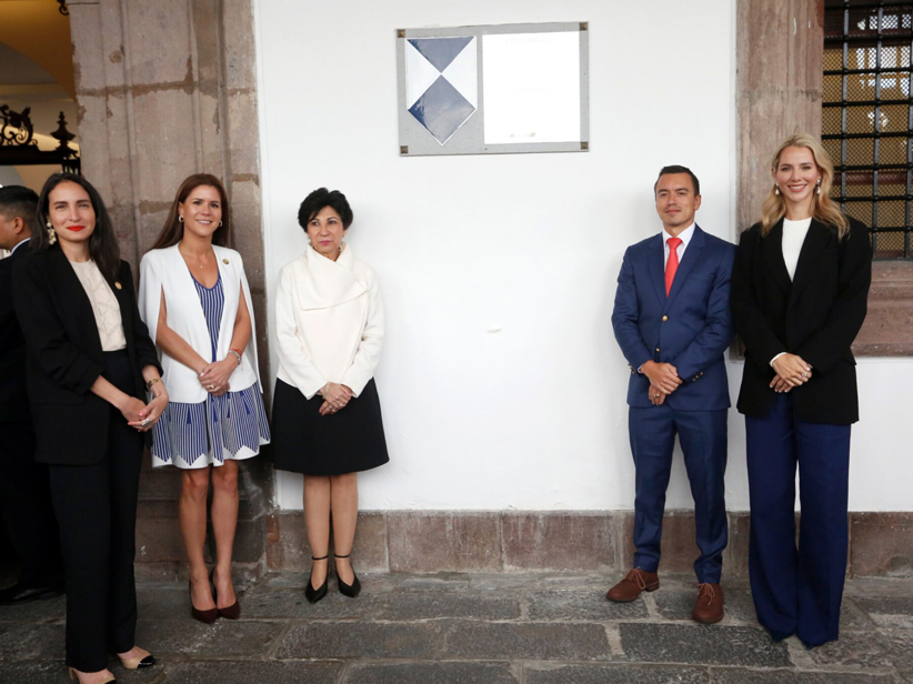 Palacio de Carondelet cuenta con Escudo Azul, para proteger su patrimonio cultural
