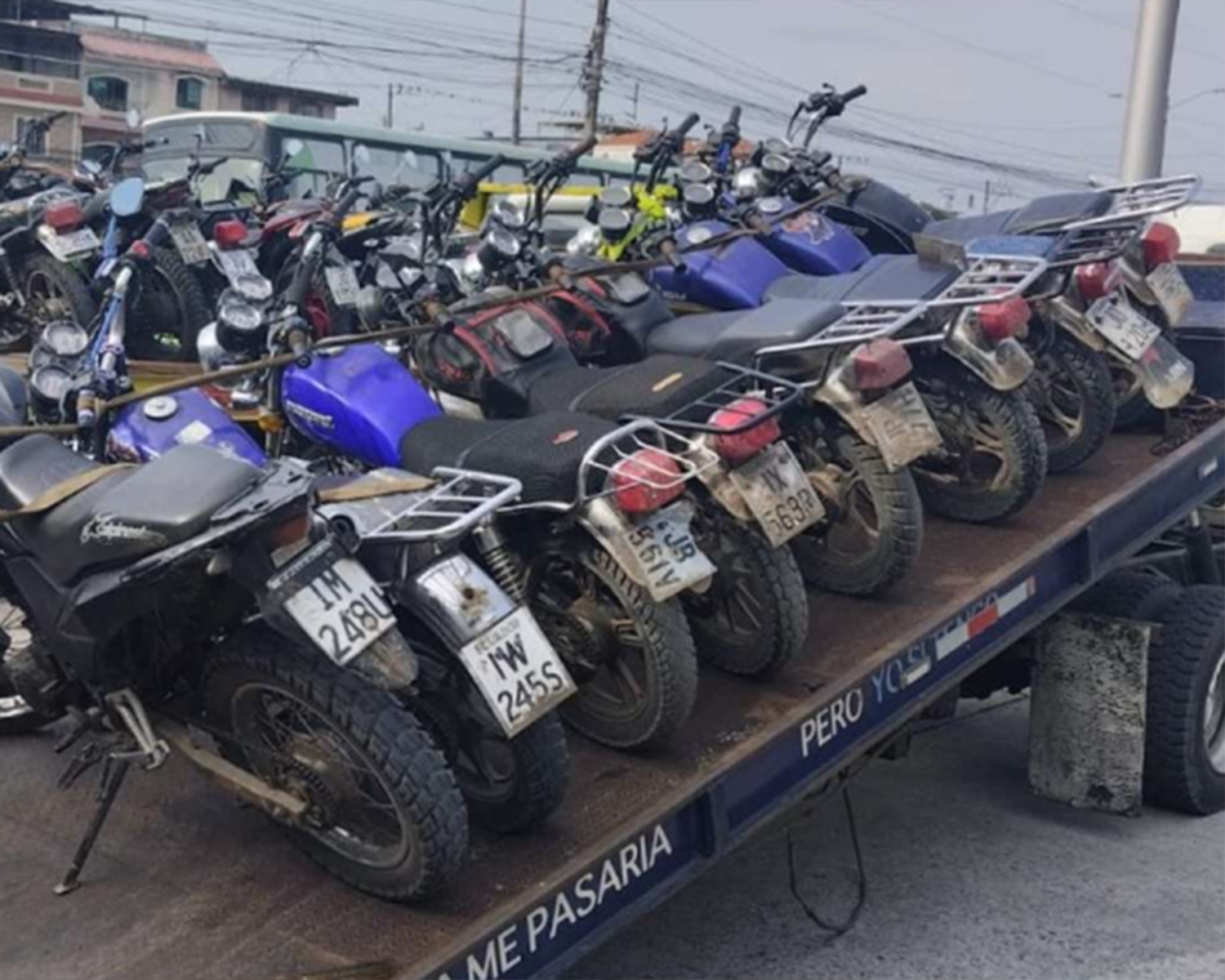 Guayaquil: 146 motos se retuvieron tras operativos en Nueva Prosperina