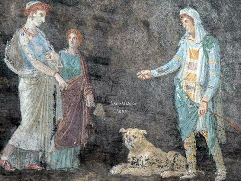 Las increíbles nuevas pinturas de 2.000 años de antigüedad encontradas en Pompeya