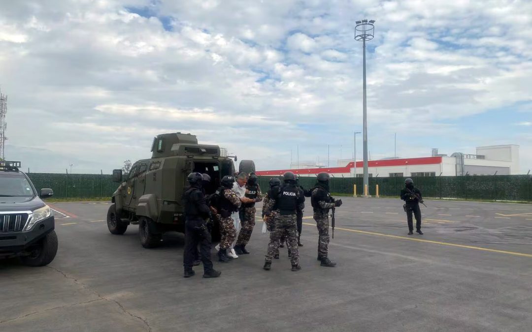 Jorge Glas es recluido en cárcel La Roca, en Guayaquil