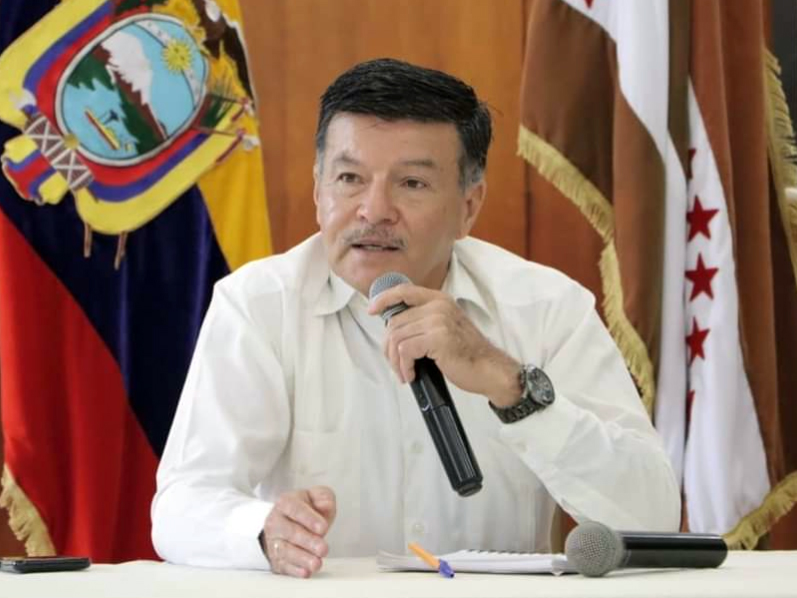 Gustavo Aguilar renuncia a la Gobernación de Manabí