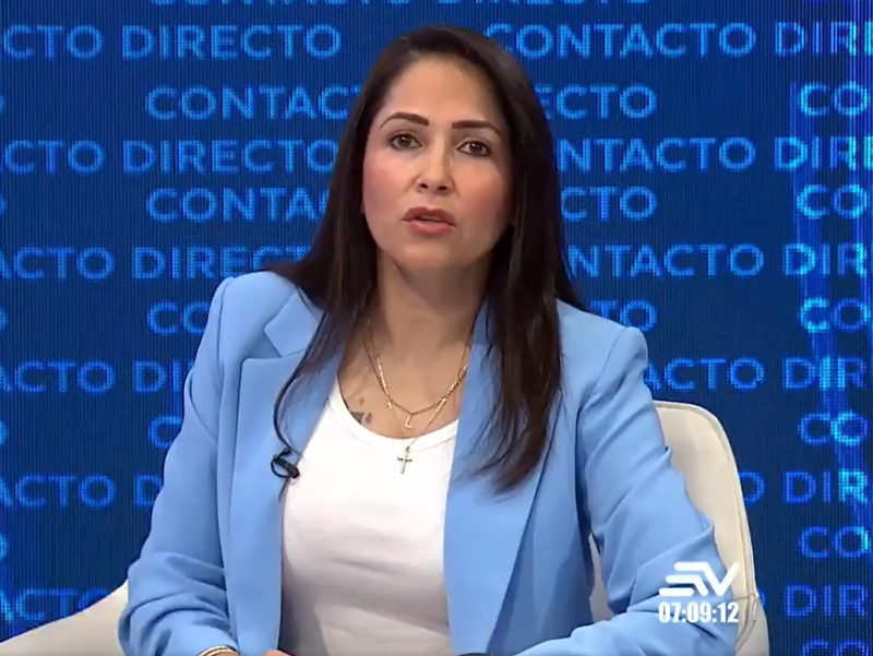 Luisa González no descarta aliarse con Leonidas Iza para elecciones del 2025
