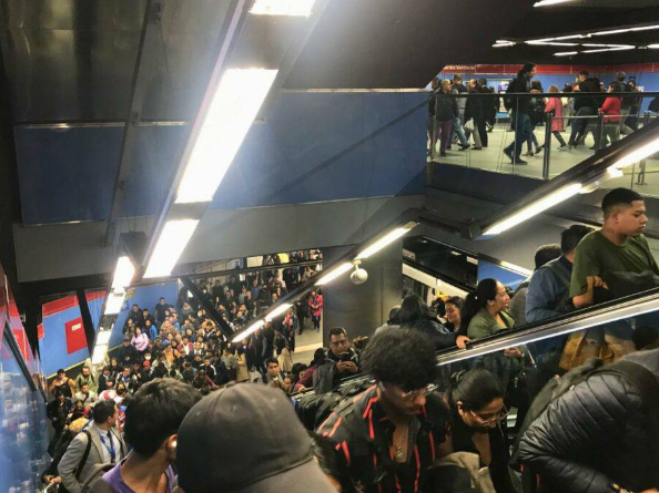 Metro de Quito: usuarios reportan problemas de movilidad en estación Cardenal de la Torre