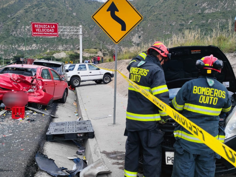 Las vías de la muerte: Ecuador registra 20.994 accidentes de tránsito, un muerto cada 3,7 horas