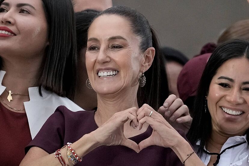 Claudia Sheinbaum arrasa en la elección y será la primera presidenta de México