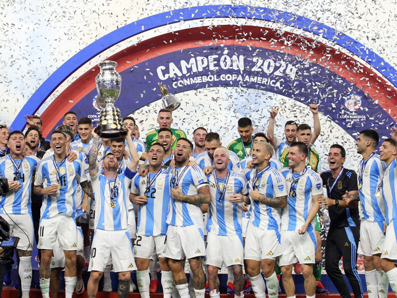 Argentina, la bicampeona de la Copa América