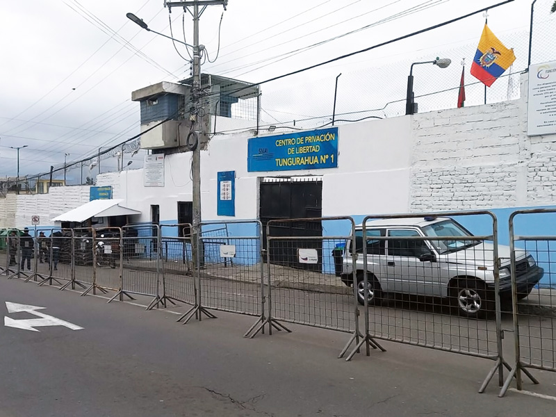 Dos presos se fugan de la cárcel de Ambato; SNAI activa protocolo de búsqueda