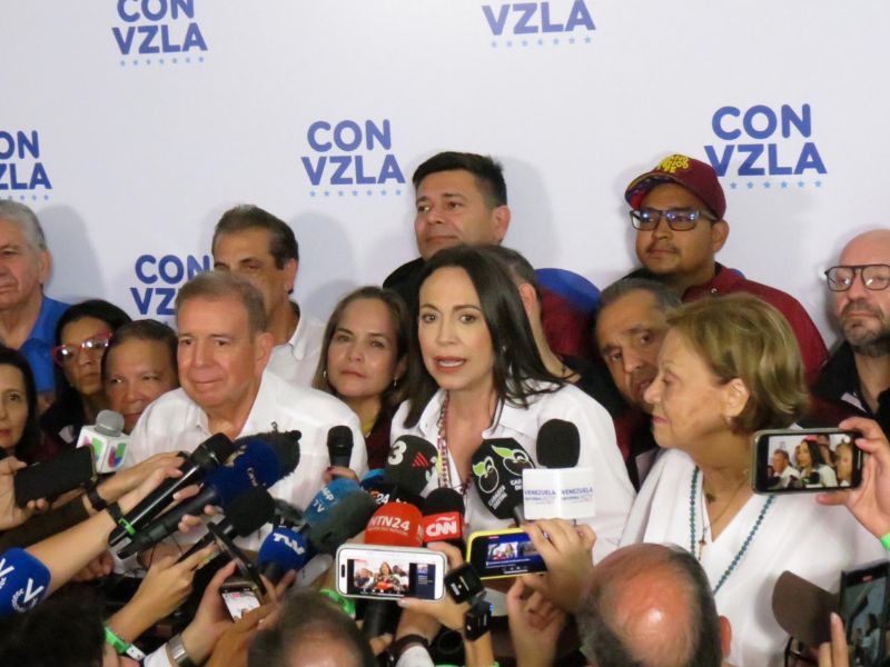 Posibles irregularidades en el conteo, la punta de lanza de la denuncia de la oposición venezolana