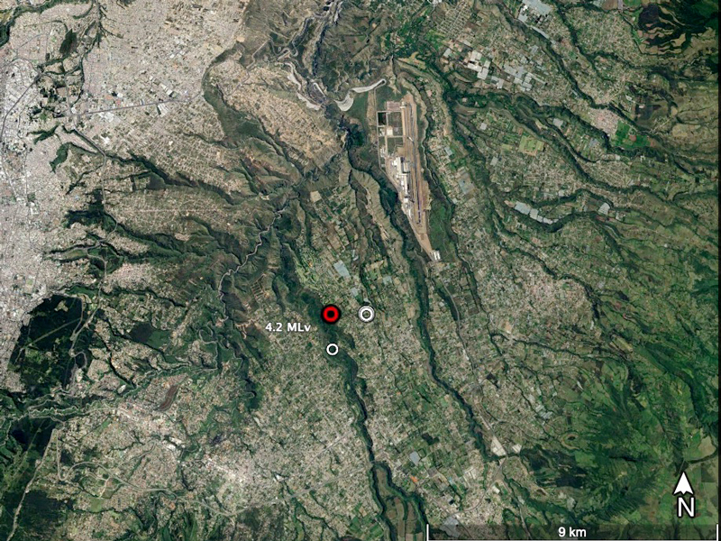 Sismo de 4.2 se produjo en la misma falla que provocó temblores en 2014 y 2021 en Quito