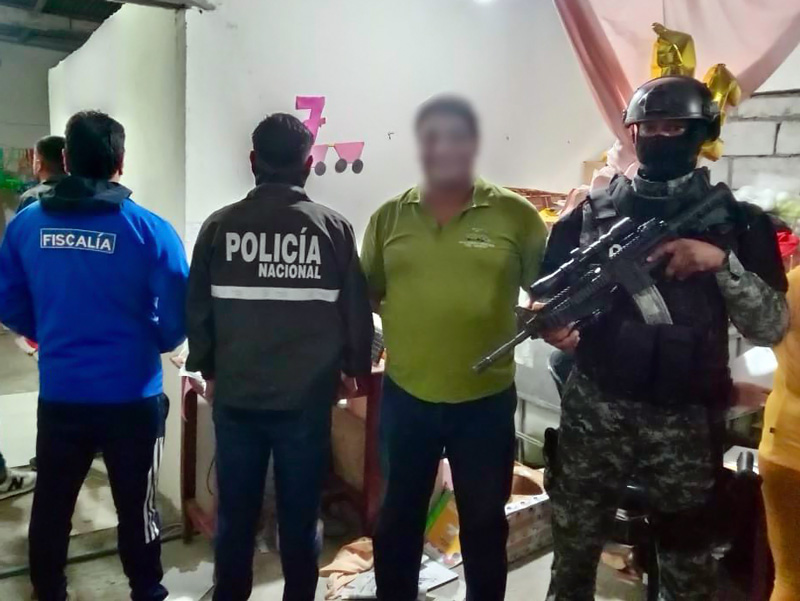 Operativo contra la pornografía infantil deja un detenido en Esmeraldas