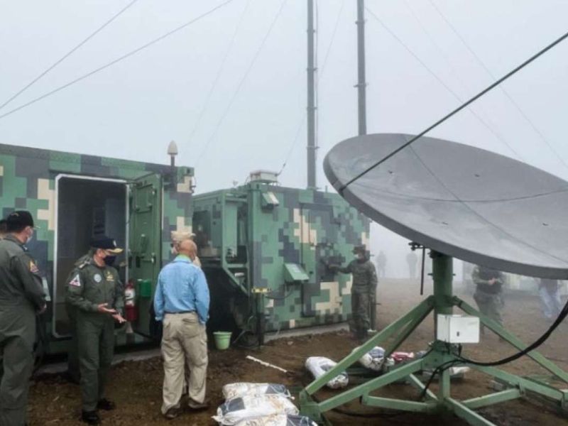 Gobierno recibe compensación por daños a radar de la Fuerza Aérea