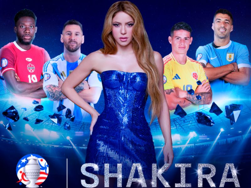 Shakira cantará en el entretiempo de la final de la Copa América