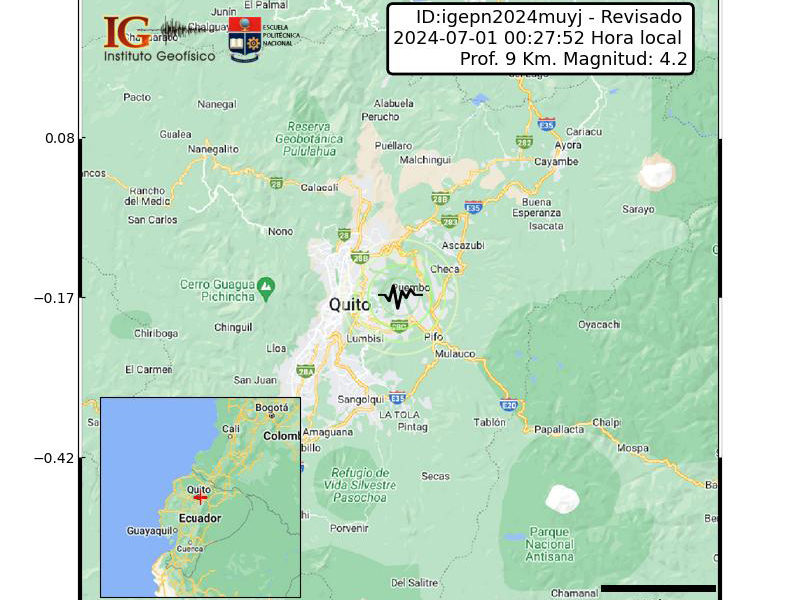 Afectaciones en infraestructuras y deslizamientos deja sismo en Quito
