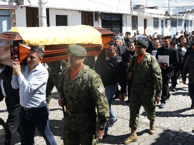 Cargos por femicidio en contra de 4 militares en el crimen de una subteniente del ejército