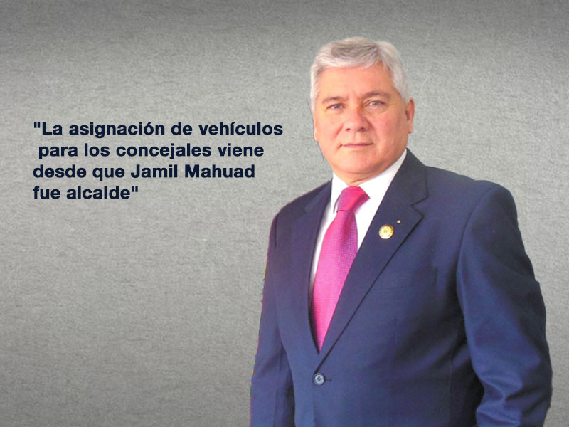 Abad: ‘El parque automotor del Municipio no está obsoleto, eso es mentira; fiscalizaré esa compra’