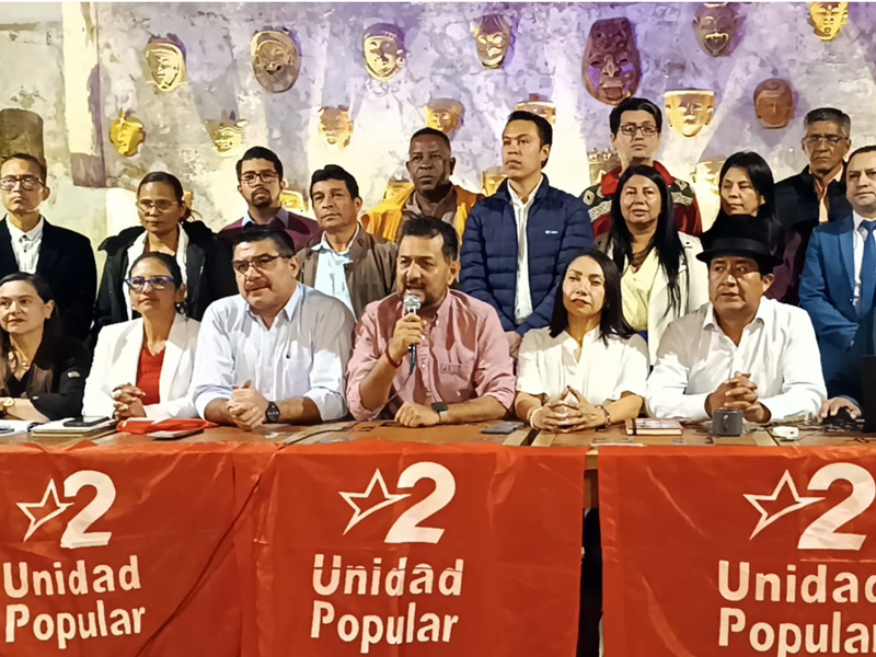 Atarihuana apuesta por la unidad de partidos de izquierda, sin el correísmo ‘corrupto y autoritario’