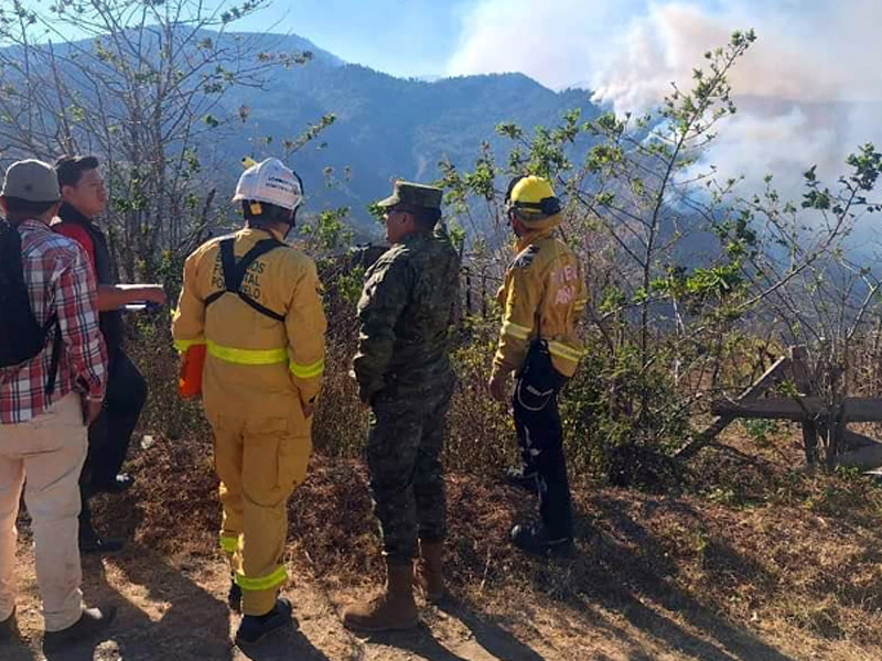 Gobierno de Perú ofrece ayuda a Ecuador para combatir incendio forestal en Quilanga