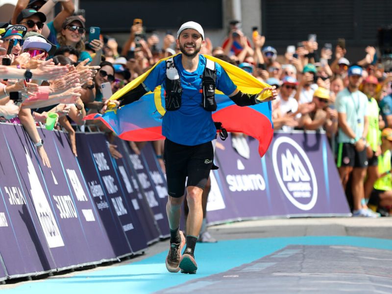 Joaquín López se metió en el podio de Ultra Trail de Mont-Blanc 