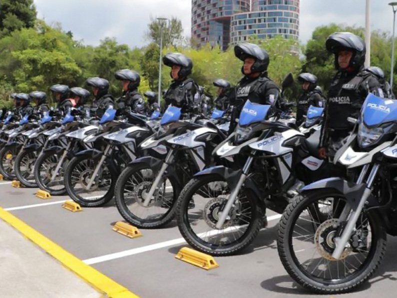 Municipio de Quito adquiere 64 motocicletas para la Policía Nacional