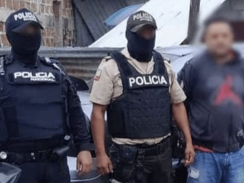 Capturado alias ‘Comandante Danilo’ en operativo contra Los Choneros en Portoviejo