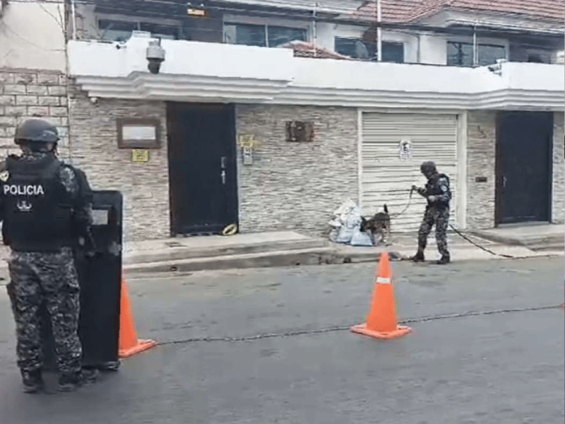 Policía descarta artefacto explosivo en Consulado de China