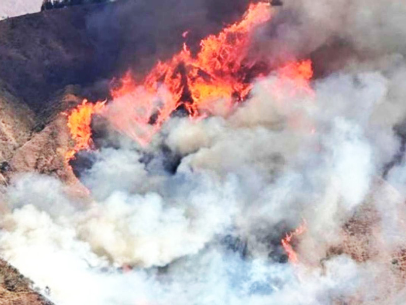 Plan de contingencia por incendio en Quilanga