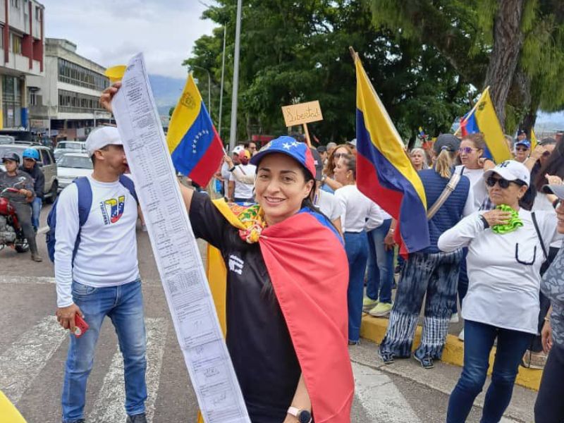 En Venezuela: marchas tras un mes de los comicios 