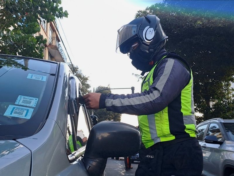 Control de velocidad este jueves en el sur de Quito