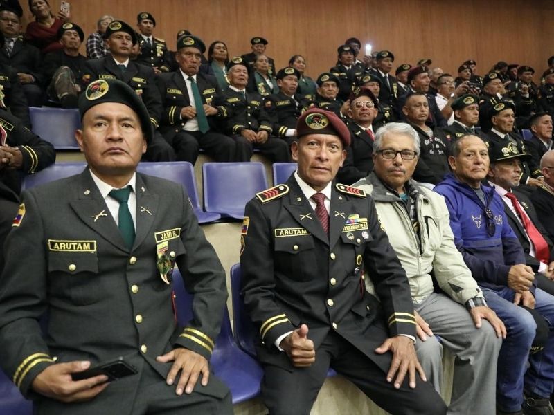 Asamblea inicia debate sobre ley para reconocer a veteranos de guerra de Ecuador