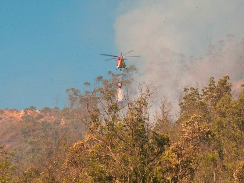 Prohibido el vuelo de drones cerca del cerro Auqui