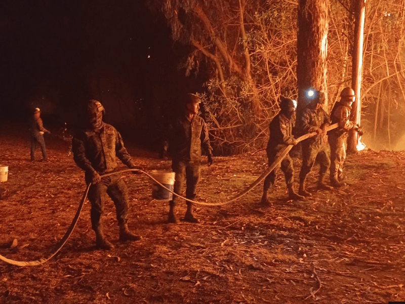 Teletrabajo en el sector público, este miércoles, por incendios en Quito