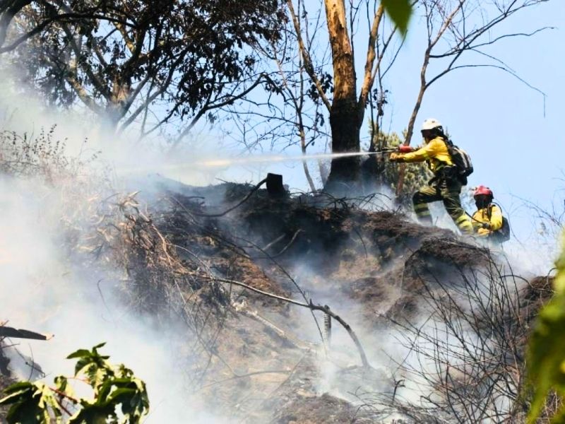 Incendios azotan la Sierra: 17 focos activos y 35.000 hectáreas afectadas