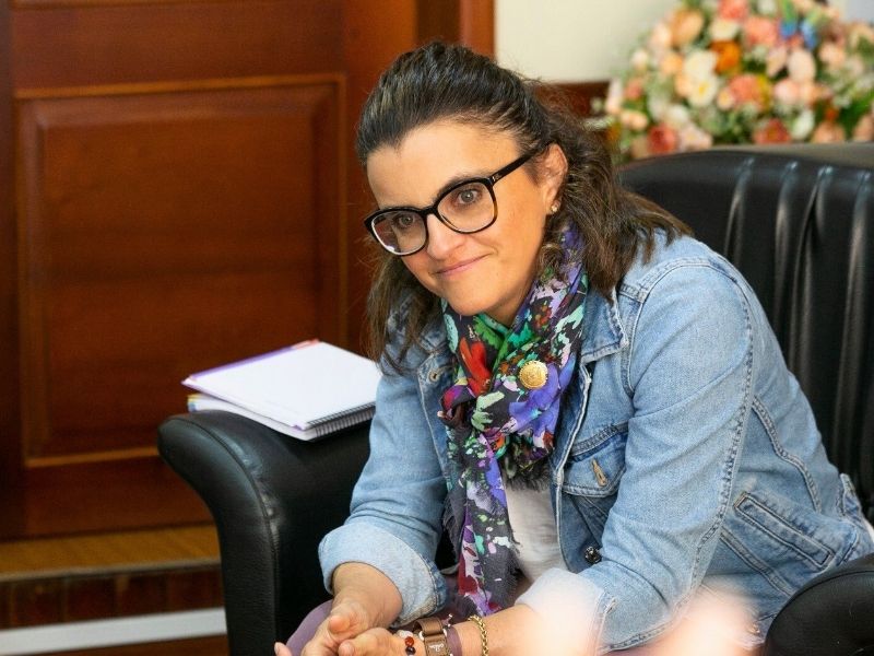 María José Pinto salió de la Secretaría Ecuador Crece Sin Desnutrición Infantil