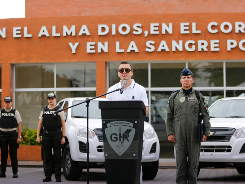 En menos de 24 horas, Noboa modifica de proyecto de ley para combatir el lavado de activos