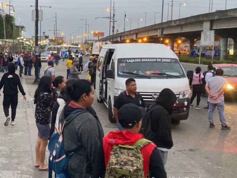 Segundo día de paro de transporte en Guayaquil 