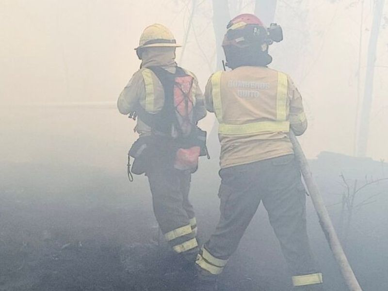 Detienen a presunto pirómano que inició el incendio en Guápulo