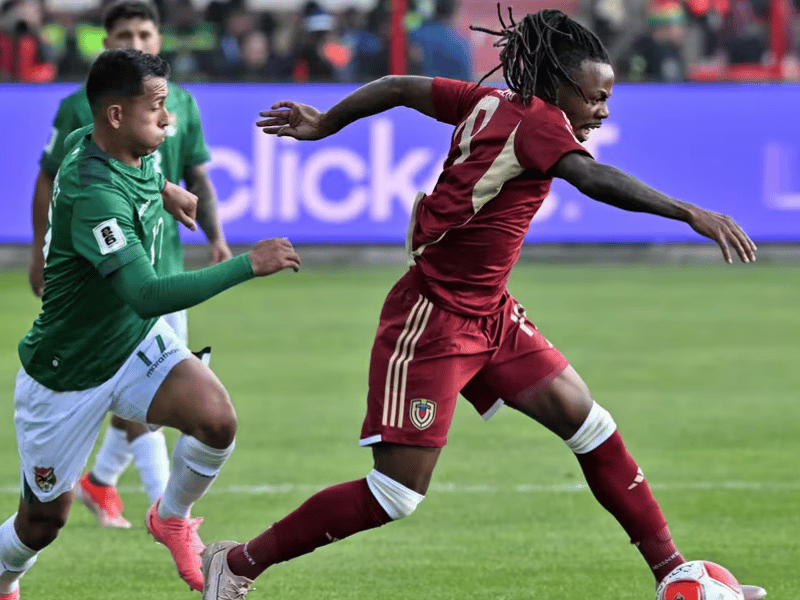 Bolivia goleó 4-0 a Venezuela en el estadio ‘más alto del mundo’