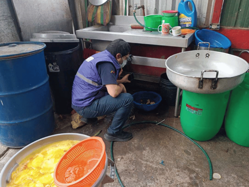 Arcsa clausuró una fábrica de frituras por insalubridad