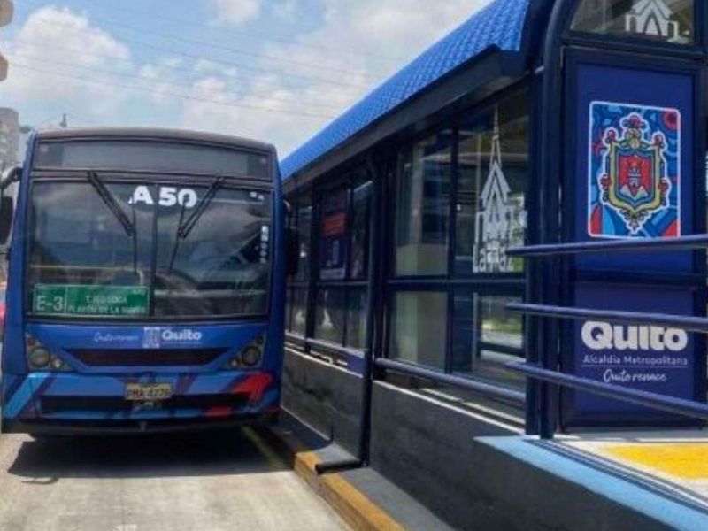 Se habilitará la parada Eloy Alfaro de la Ecovía en Quito